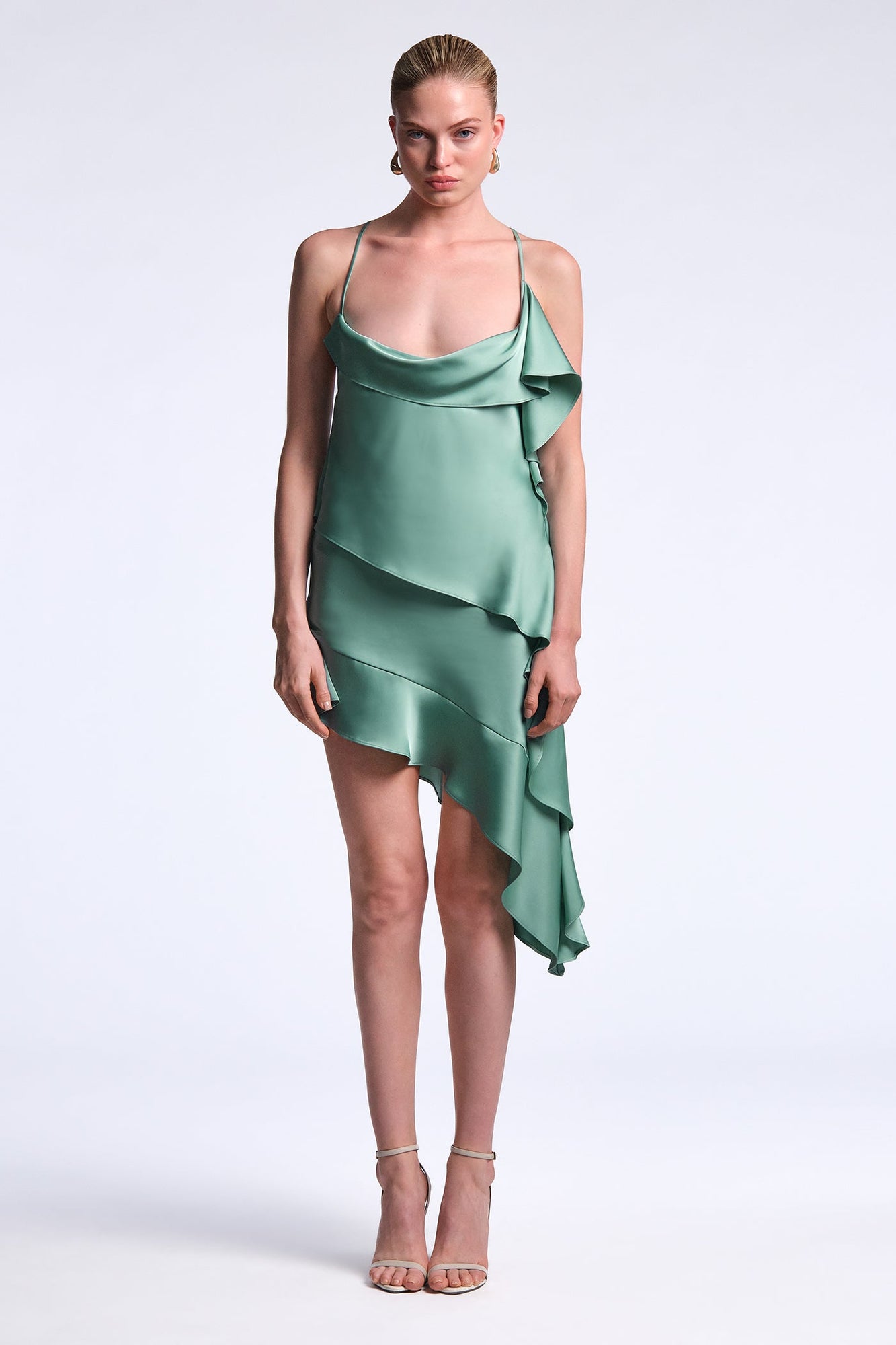 Fiona Dress | Eucalyptus
