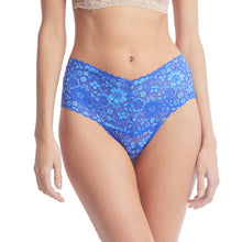 Daily Lace Retro Thong | Bring Blueberries/Butterfly Blue