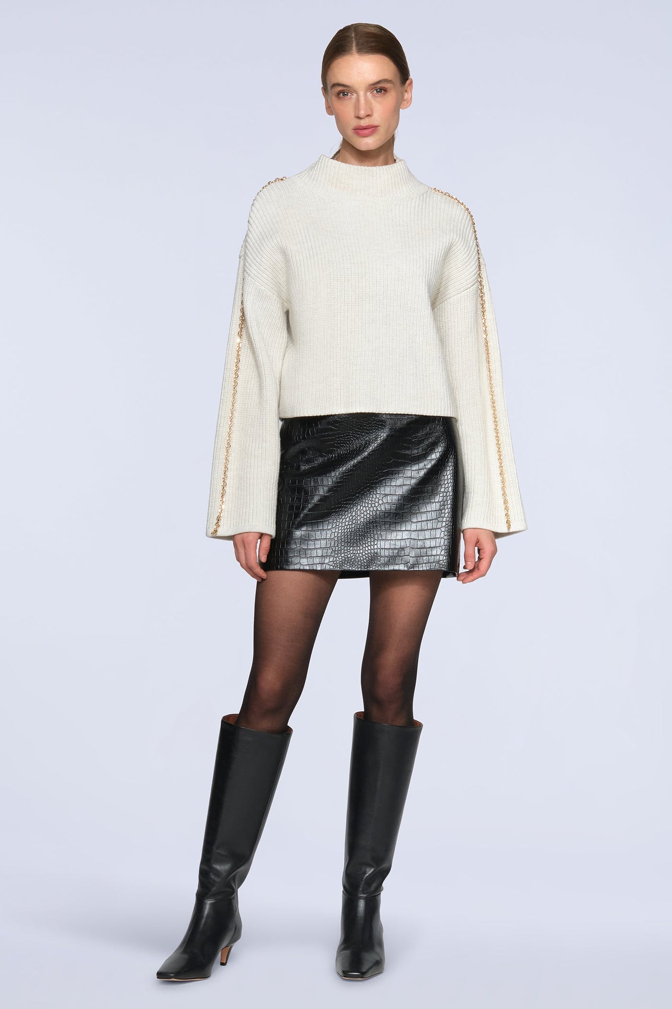 Juno Sweater | Gardenia