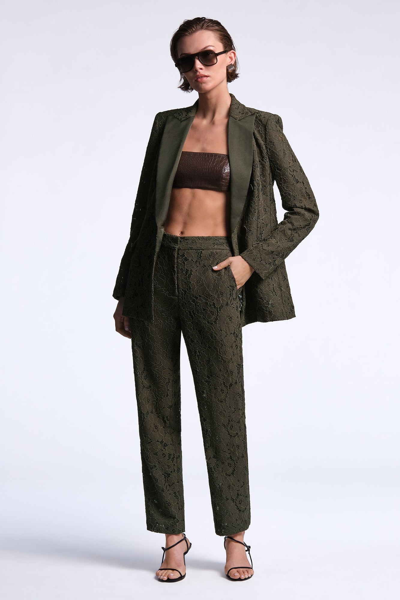 Safiya Pant | Dark Olive