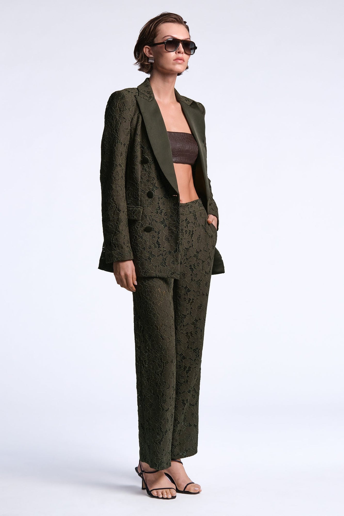 Safiya Pant | Dark Olive