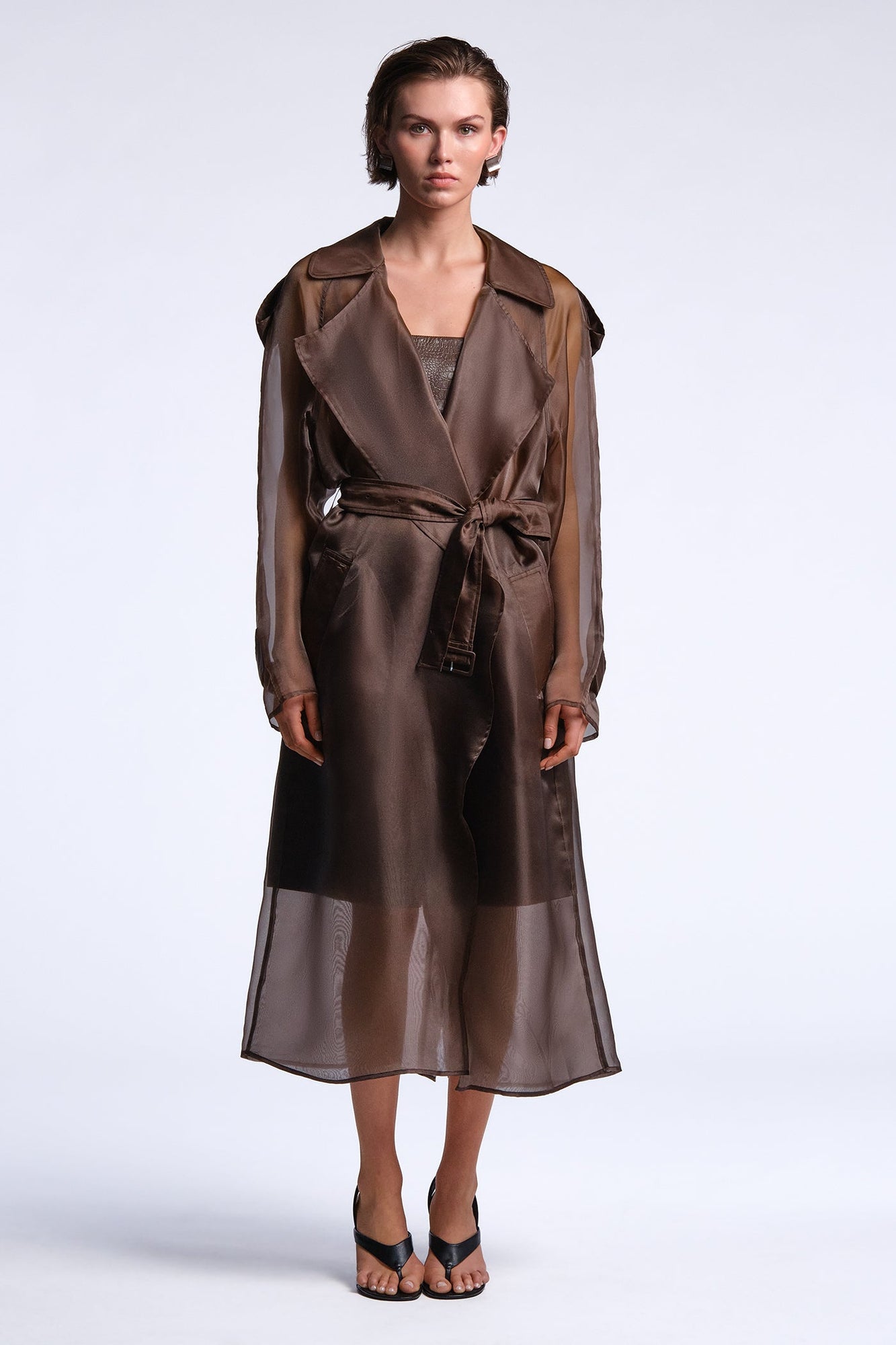 Adelle Trench | Chocolate