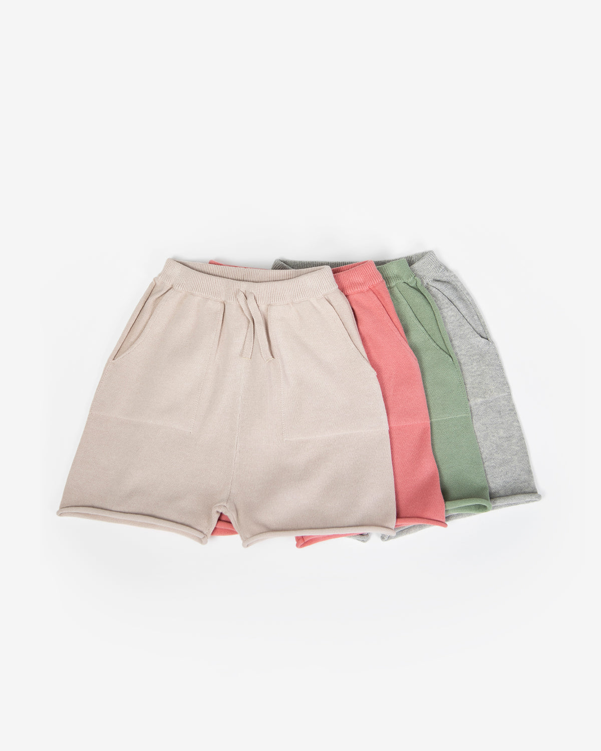 Cotton Slouchy Shorts | Sage