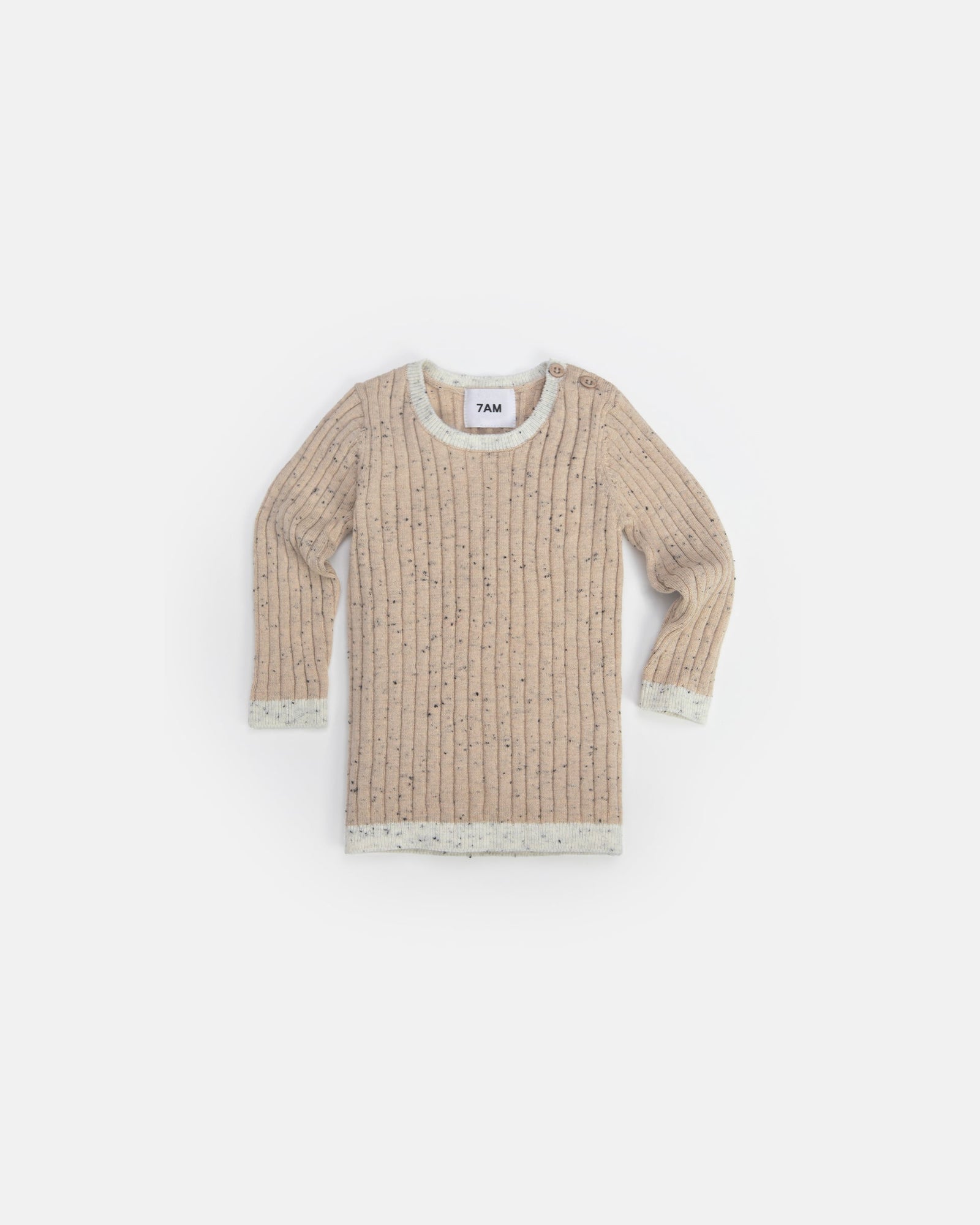 Long Sleeve Top - Hug Me | Oat