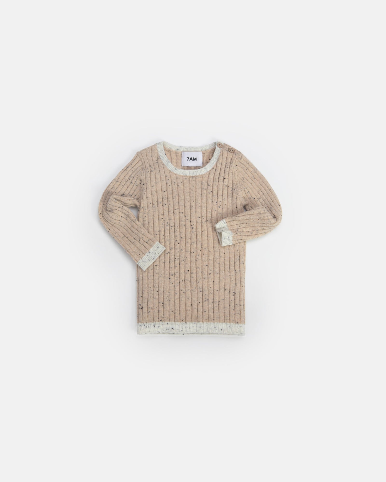Long Sleeve Top - Hug Me | Oat