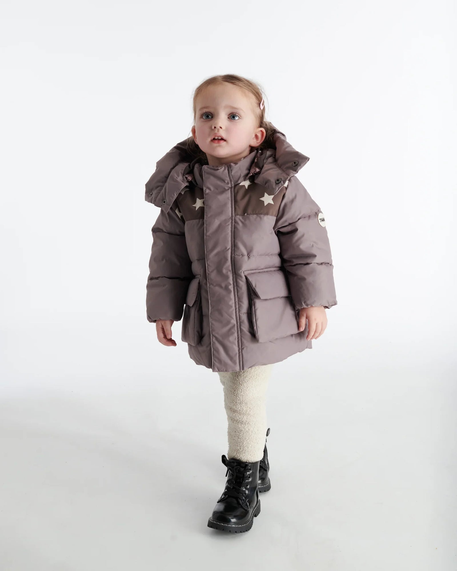 Puffer Jacket - Nico | Print Black