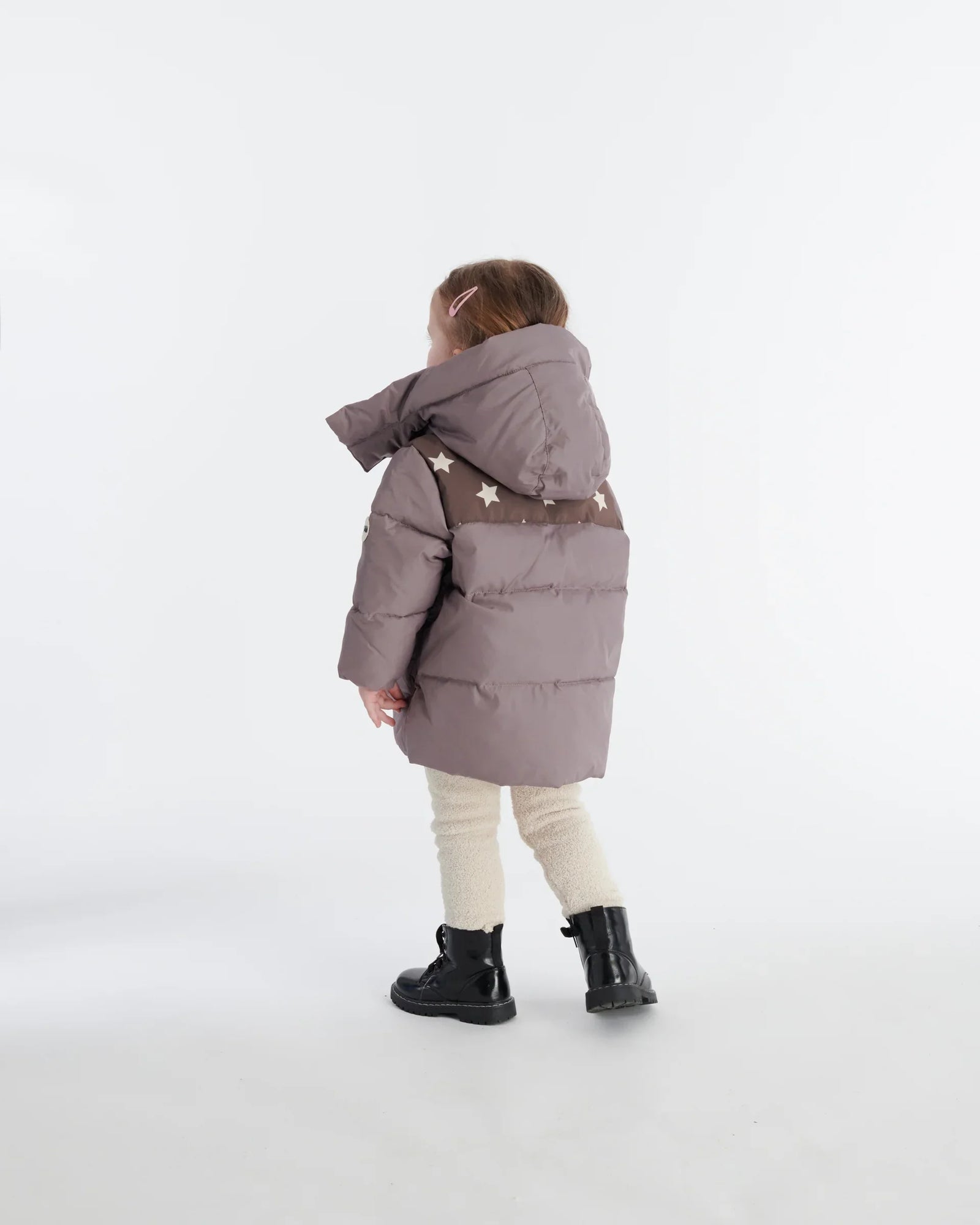 Puffer Jacket - Nico | Print Black