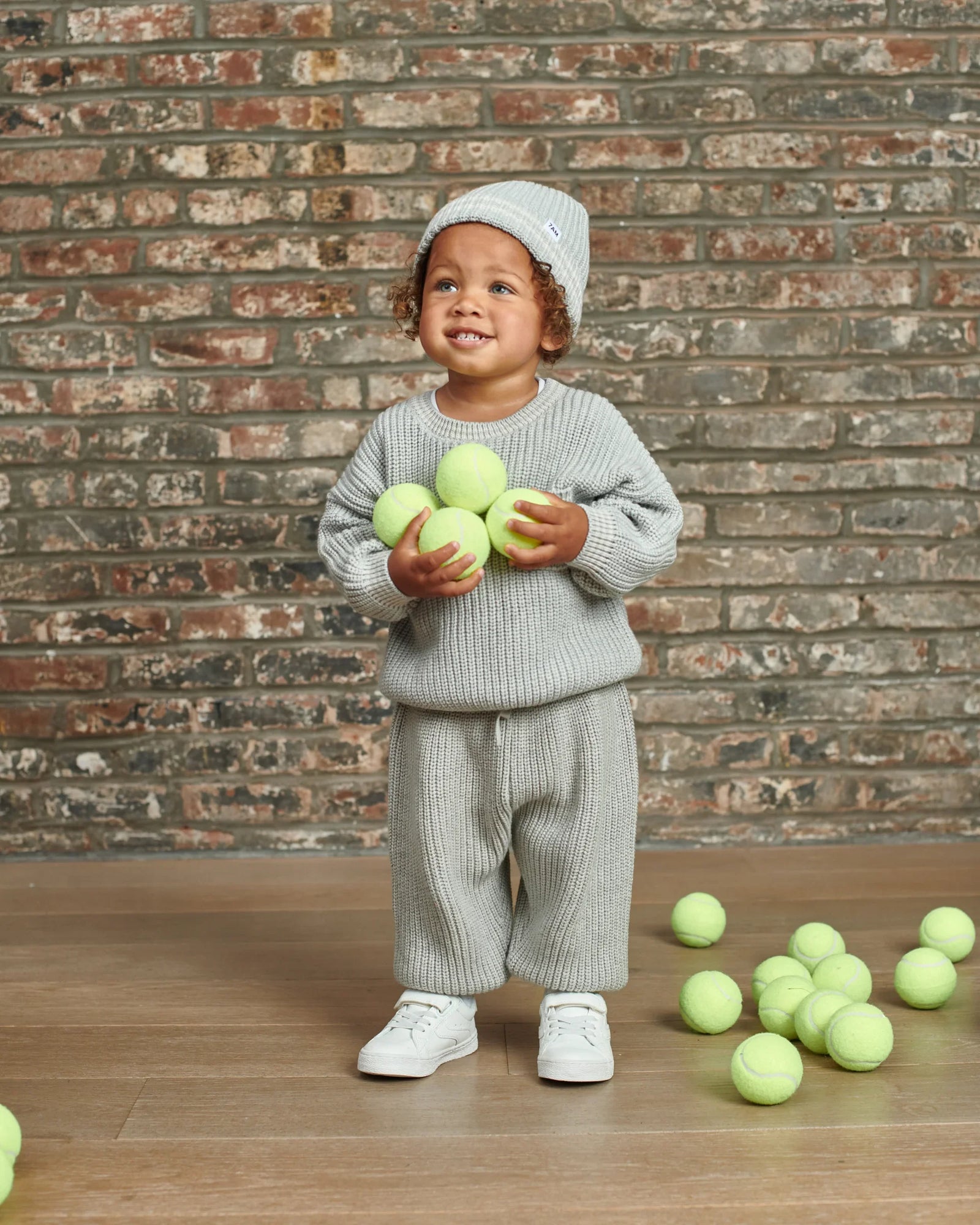 Lounge Pants - Chunky Tennis | Pearl Grey