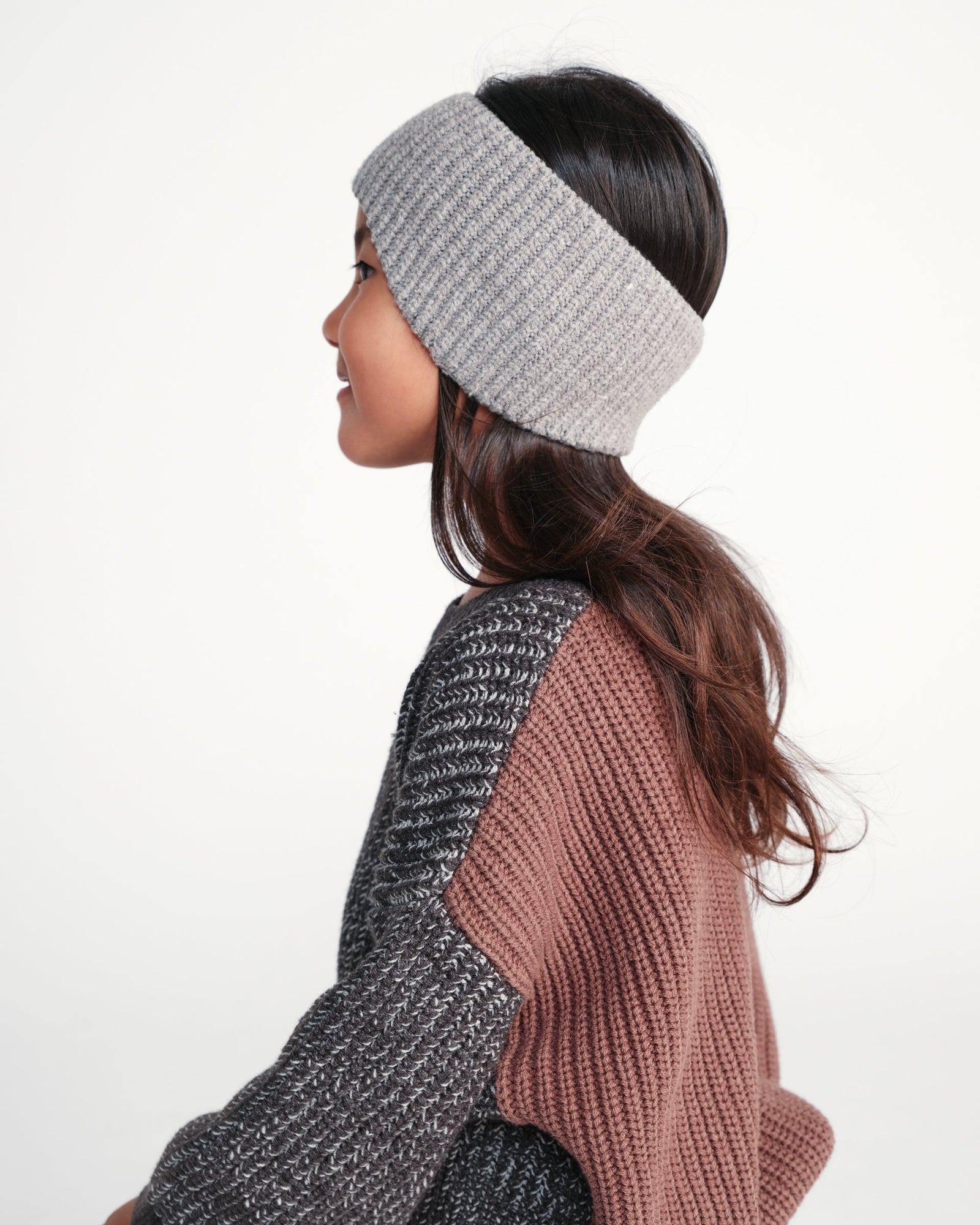 Earband - Chunky | Heather Grey