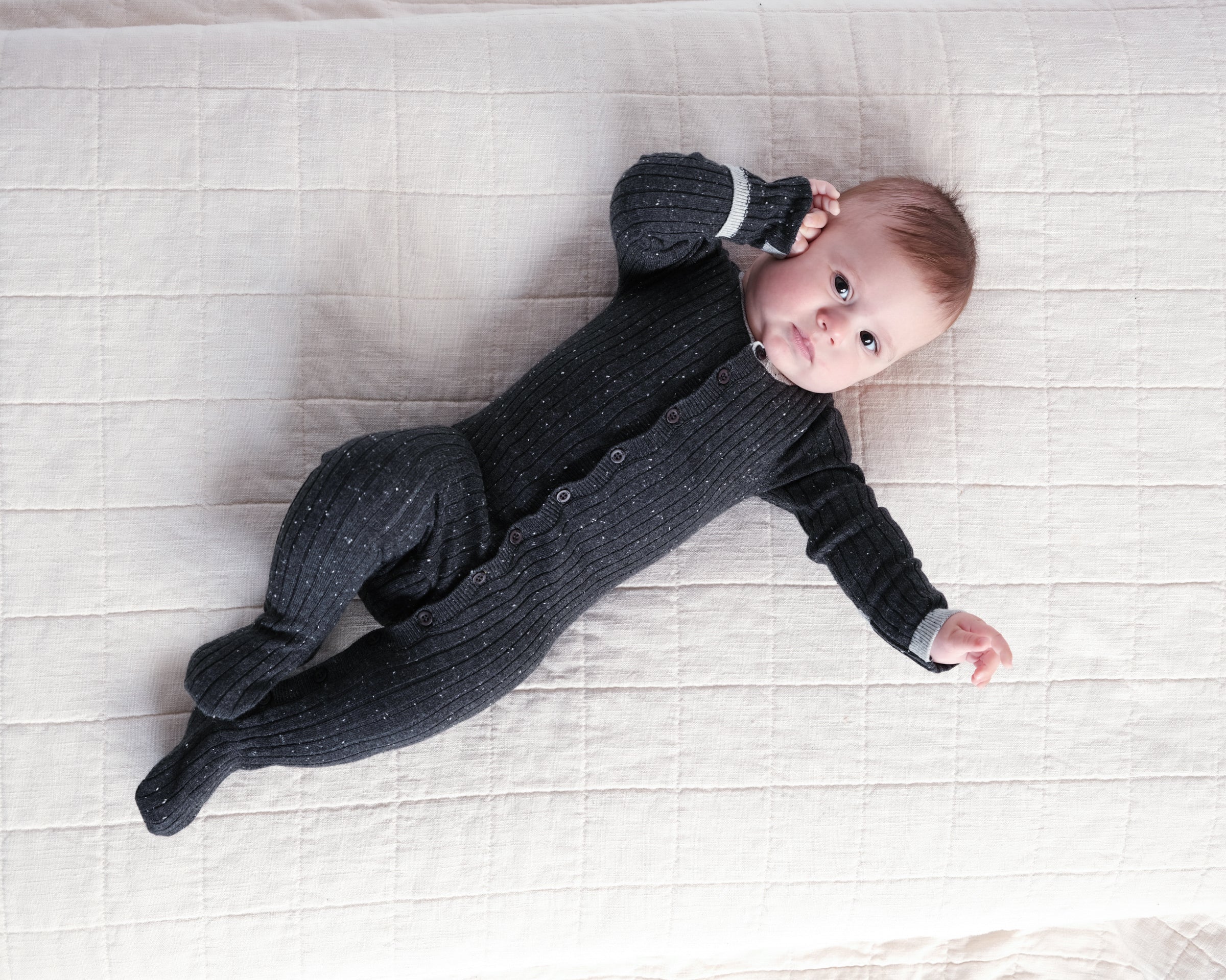 Long Sleeve Jumpsuit Footie - Hug Me | Ash Rose