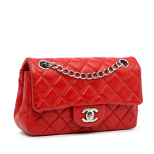 Chanel Pre-Owned New Mini Classic Lambskin Single Flap | Women | Red