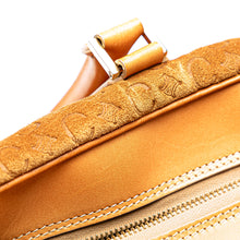 Celine | Pre-Owned Suede C Macadam Handbag | Brown/Light Brown