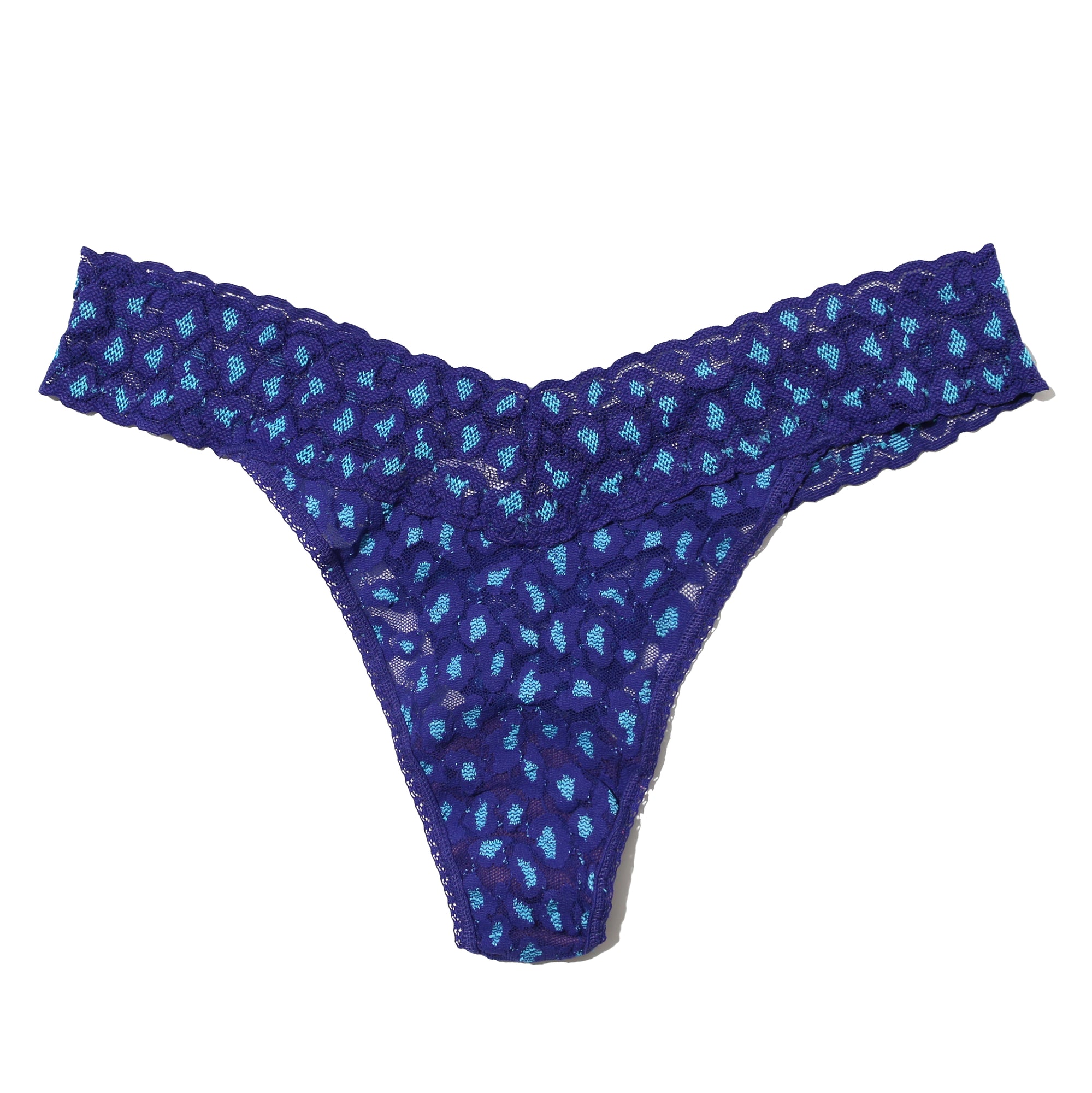 Cross-Dyed Original Rise Thong | Night Sky Blue/Laguna Blue