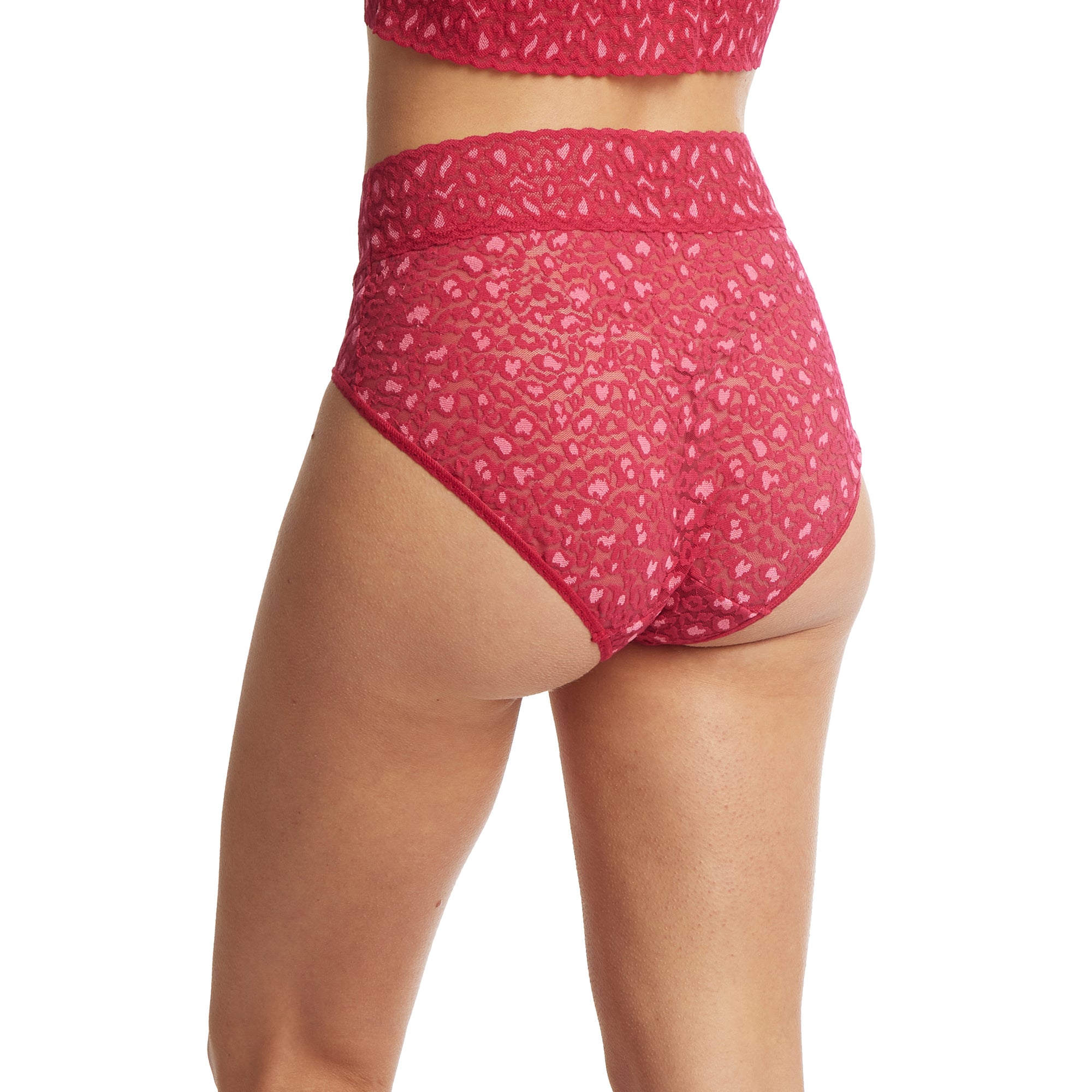 Cross-Dyed French Brief | Berry Sangria/Pink Sapphire