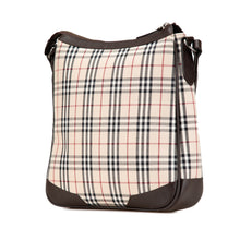 Burberry | Pre-Owned House Check Canvas Crossbody | Brown/Beige