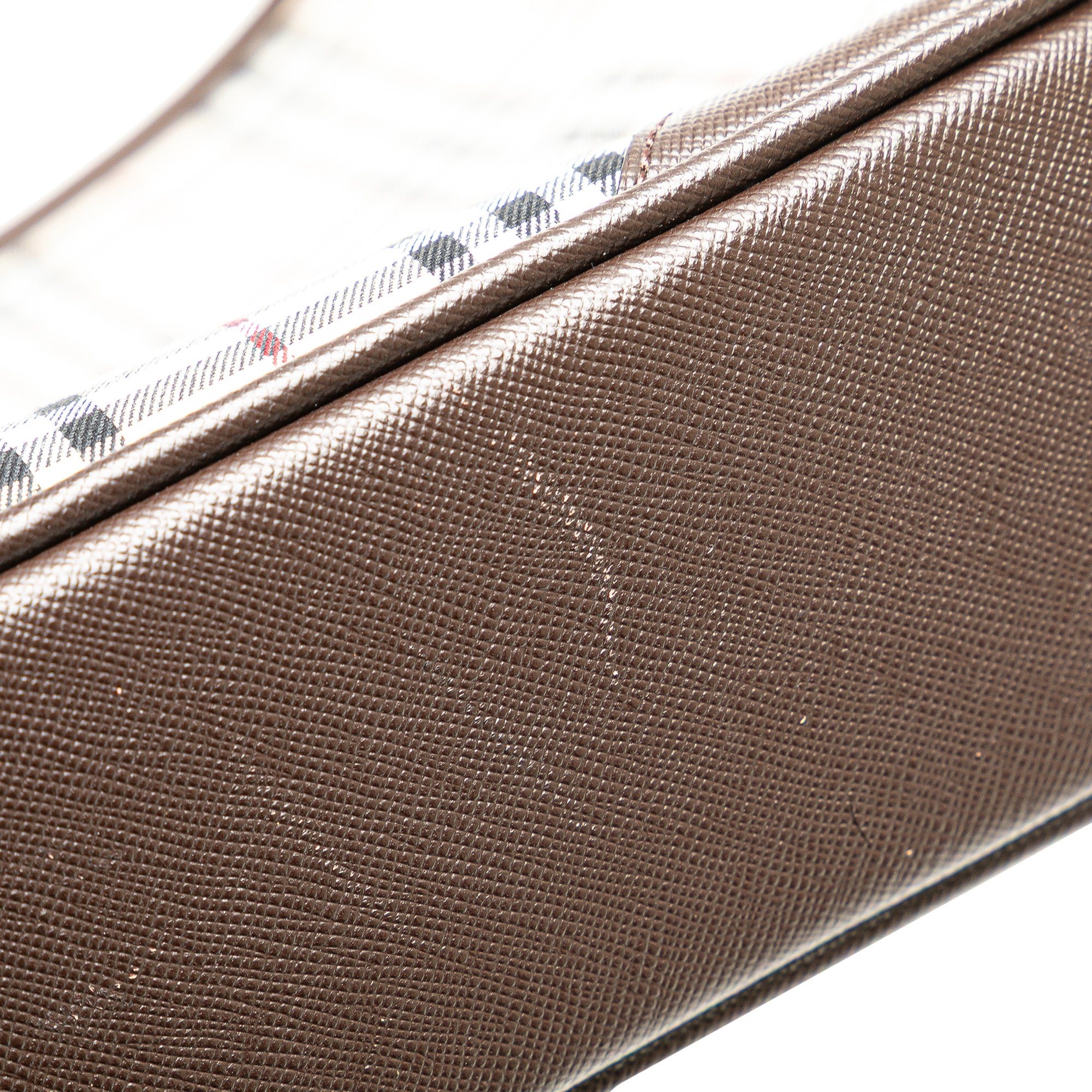 Burberry | Pre-Owned House Check Canvas Crossbody | Brown/Beige