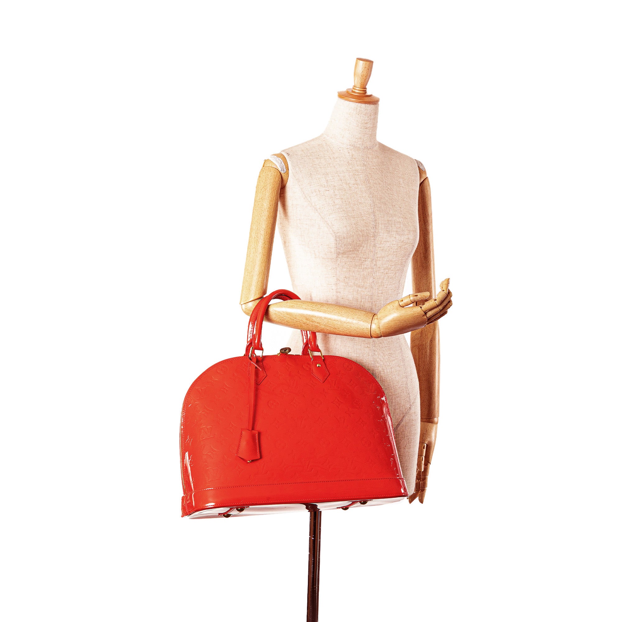 Louis Vuitton | Pre-Owned Monogram Vernis Alma GM | Red