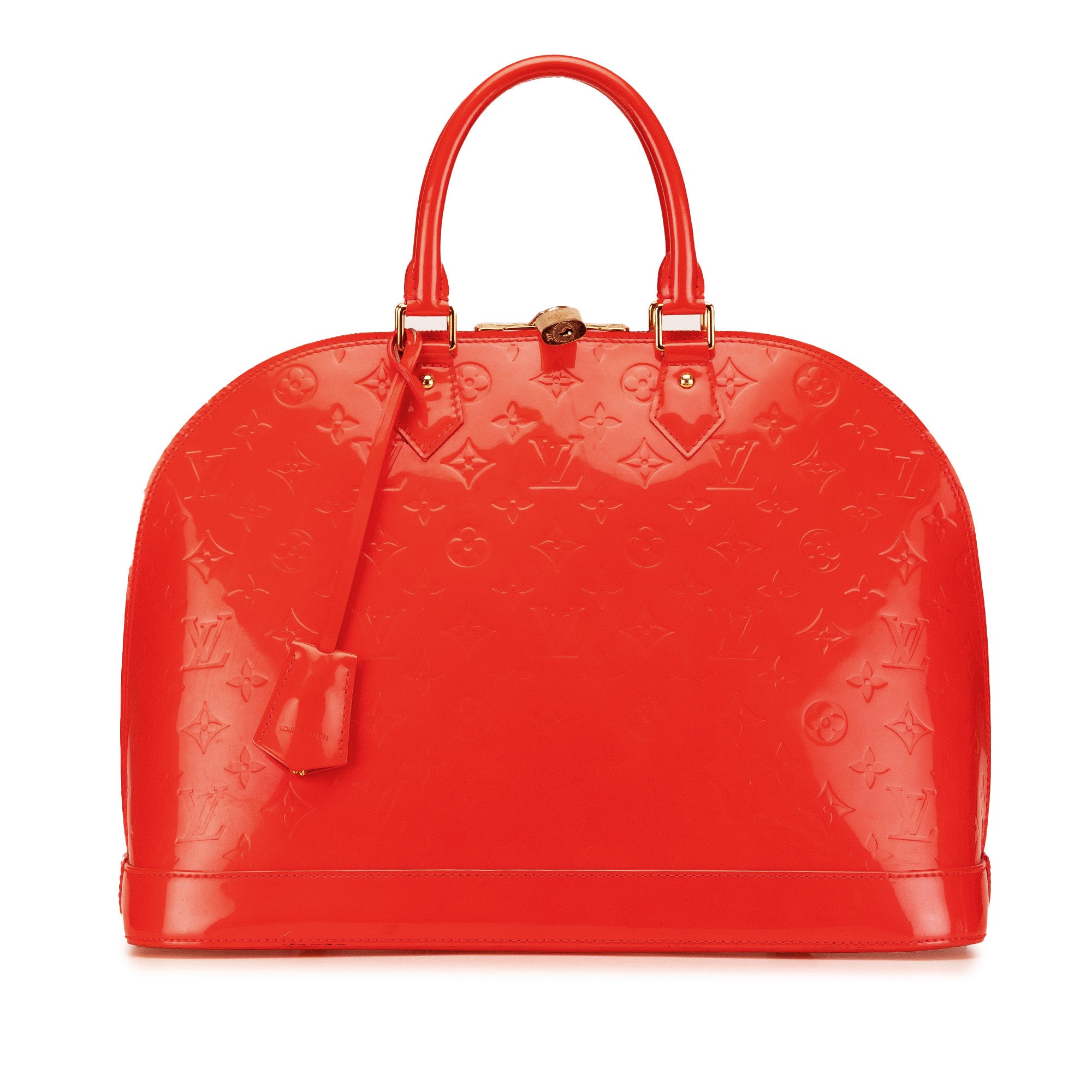 Louis Vuitton | Pre-Owned Monogram Vernis Alma GM | Red