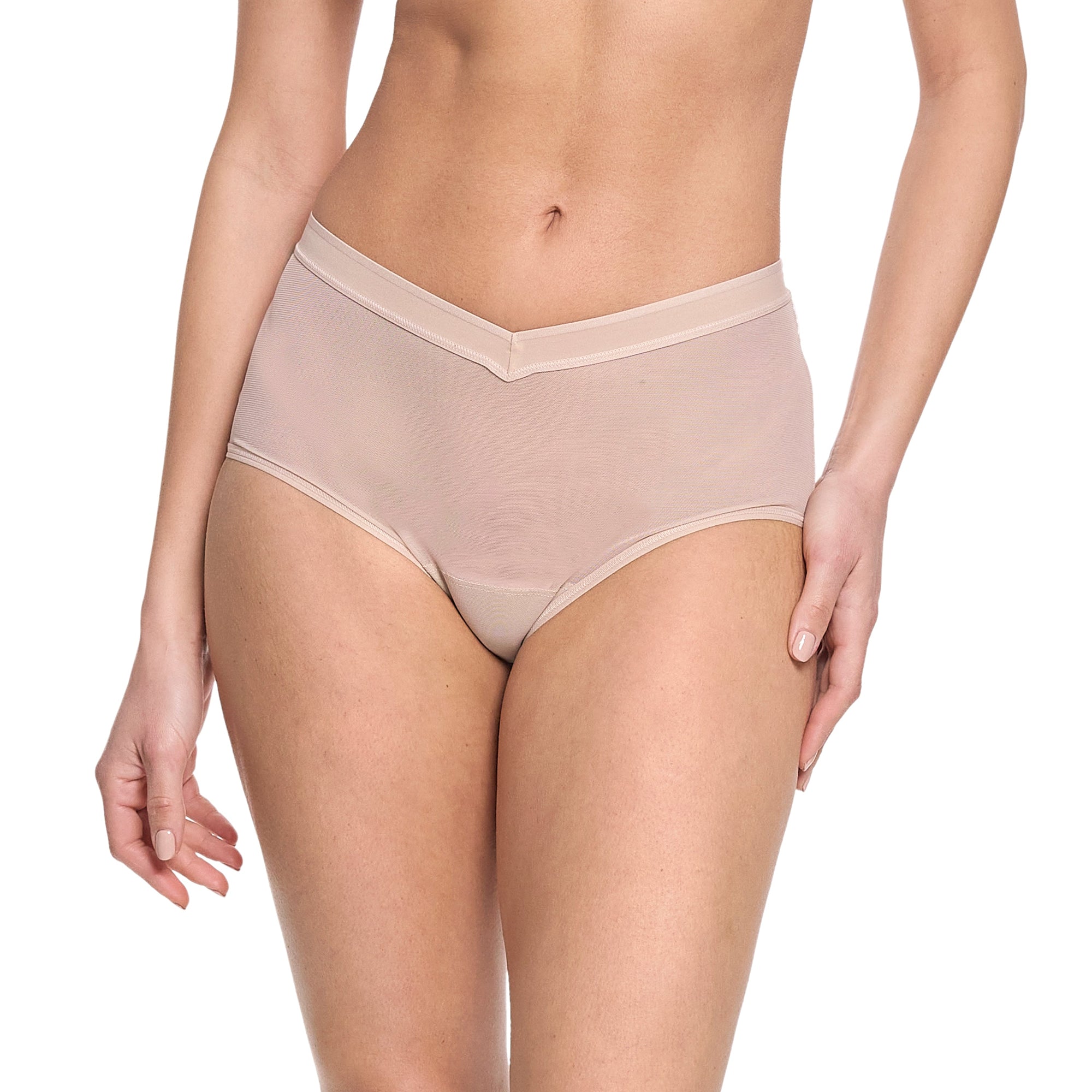 Mesh Boyshort | Chai