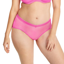 Mesh High Cut French Brief | Berry Burst (Pink)