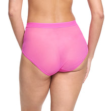 Mesh High Cut French Brief | Berry Burst (Pink)