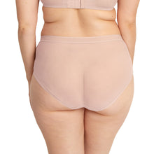 Mesh High Cut French Brief | Chai