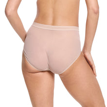 Mesh High Cut French Brief | Chai