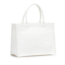 Dior Pre-Owned Medium Cannage Book Tote | Women | White (V2)