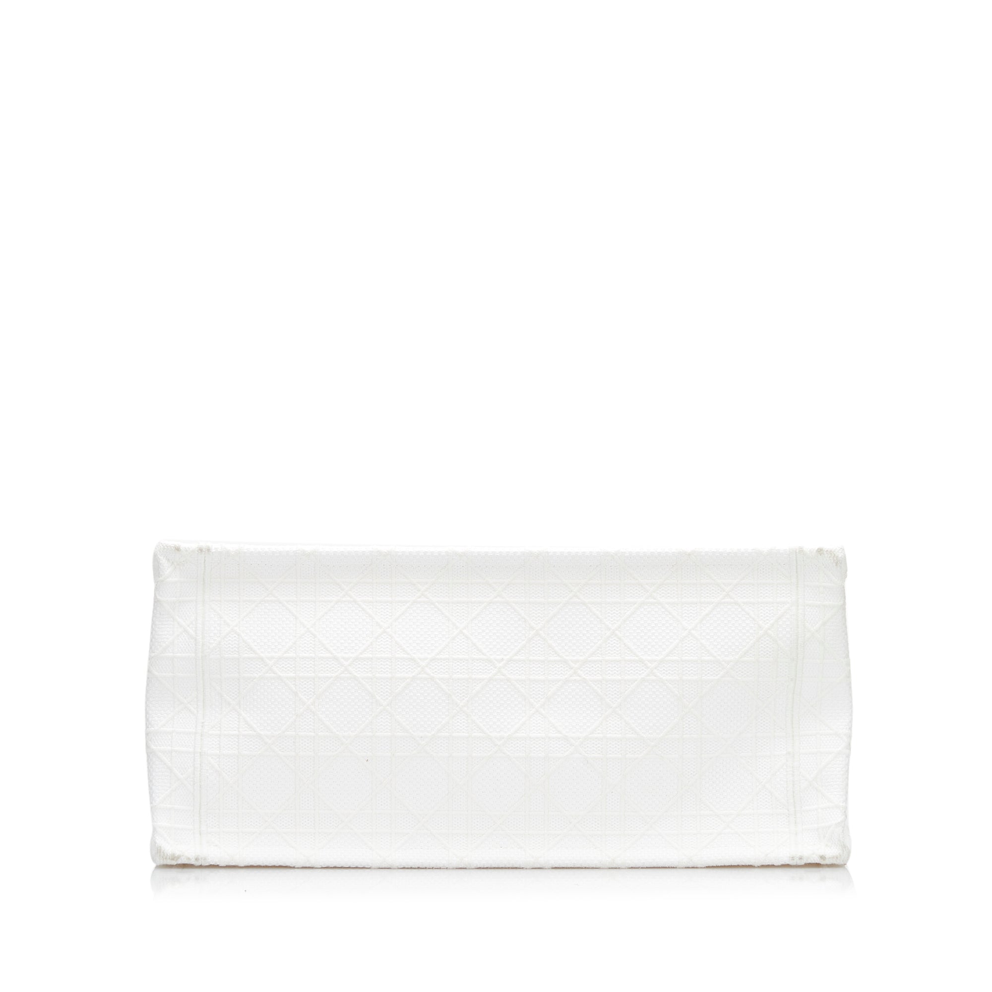 Dior Pre-Owned Medium Cannage Book Tote | Women | White (V2)