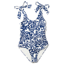 Swim Scoop One Piece | Poolside (Blue)