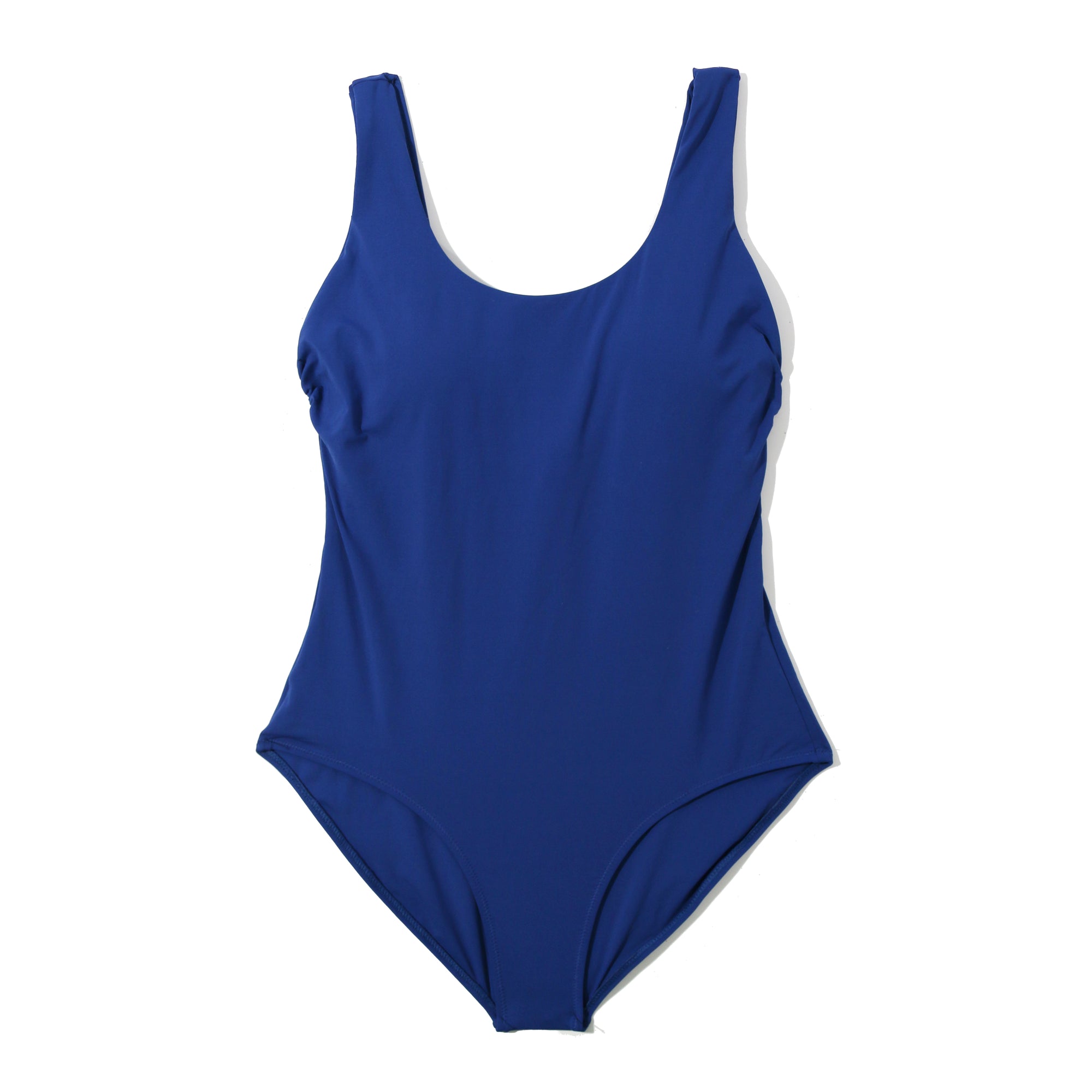 Swim Essential One Piece | Poolside (Blue-Solid)