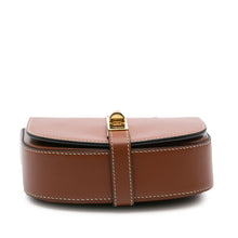 Celine | Pre-Owned Small Leather Besace 16 Wallet On Chain | Brown