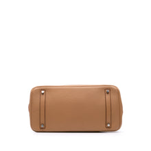 Hermes | Pre-Owned Togo Birkin Retourne 35 | Brown/Light Brown