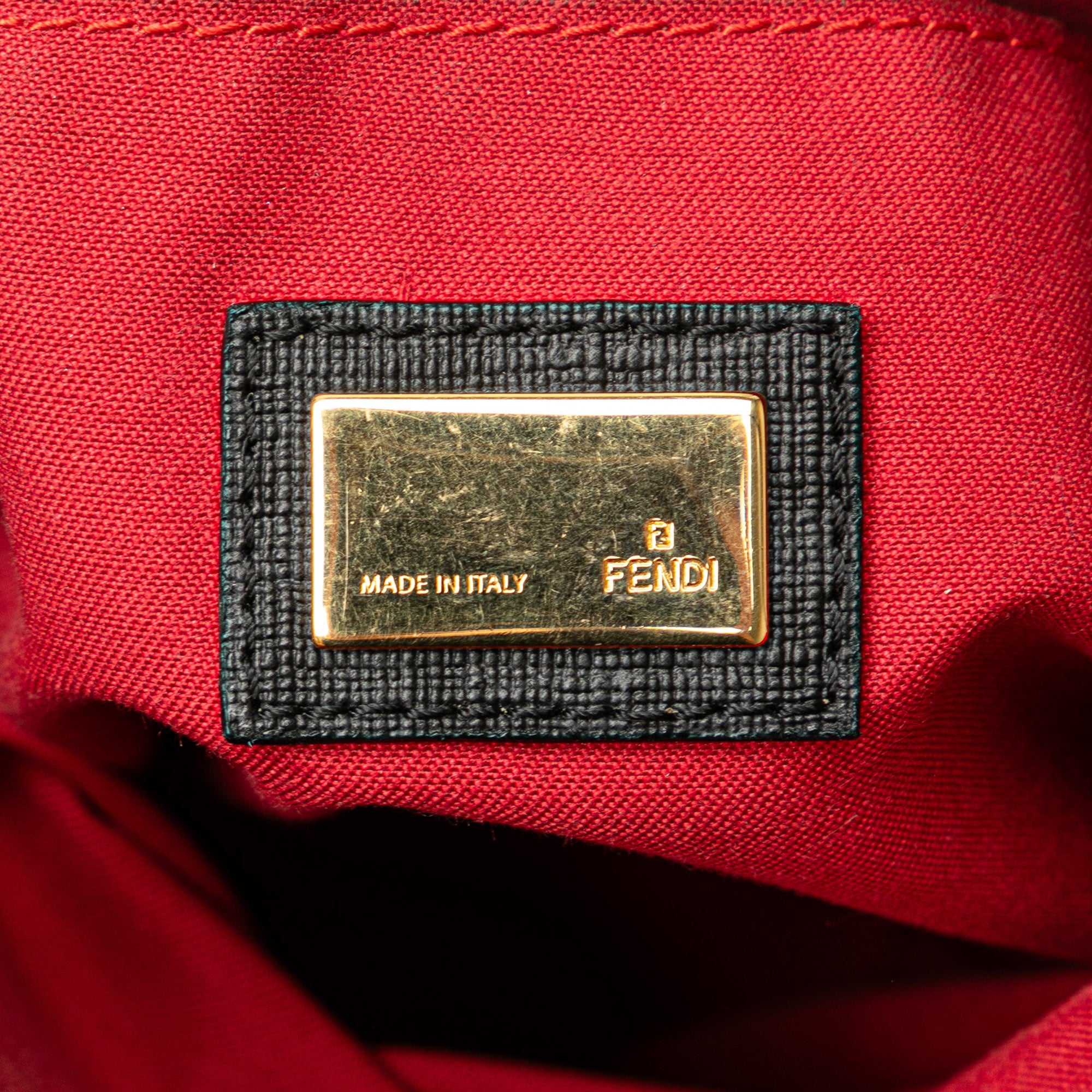 Fendi | Pre-Owned Spalmati Zucchino Crossbody | Black