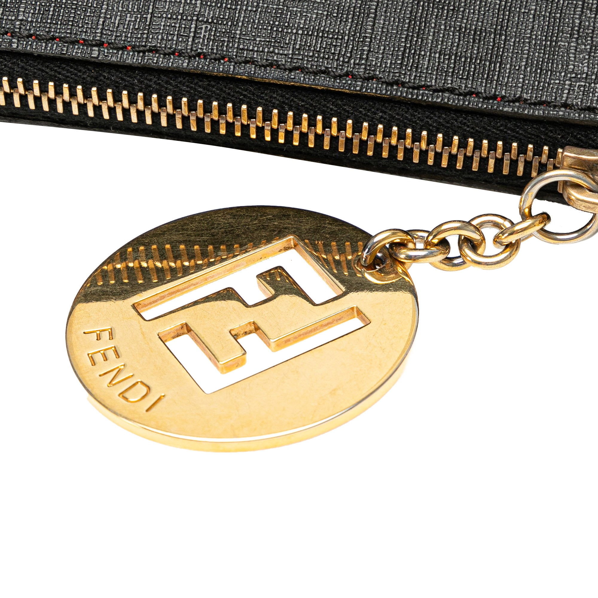 Fendi | Pre-Owned Spalmati Zucchino Crossbody | Black