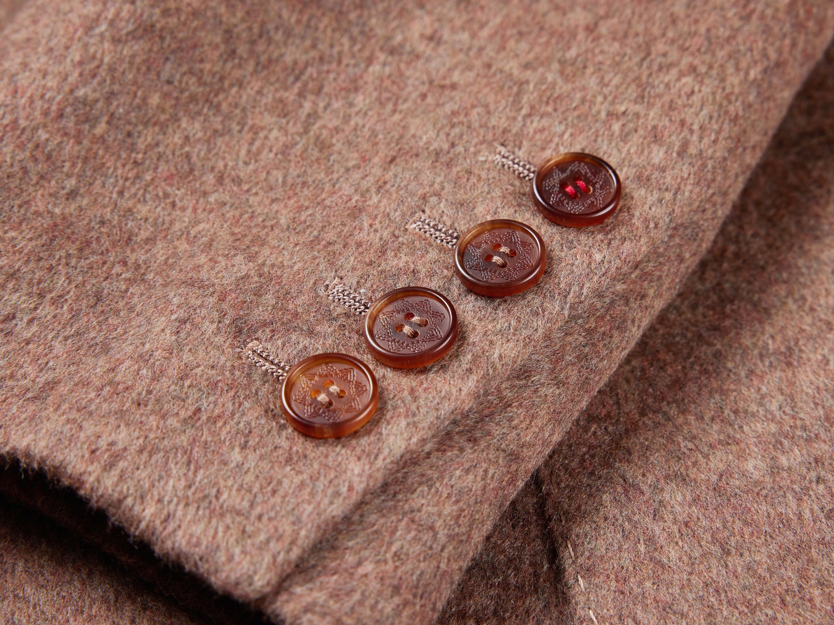 Sheep Wool Coat | Brown
