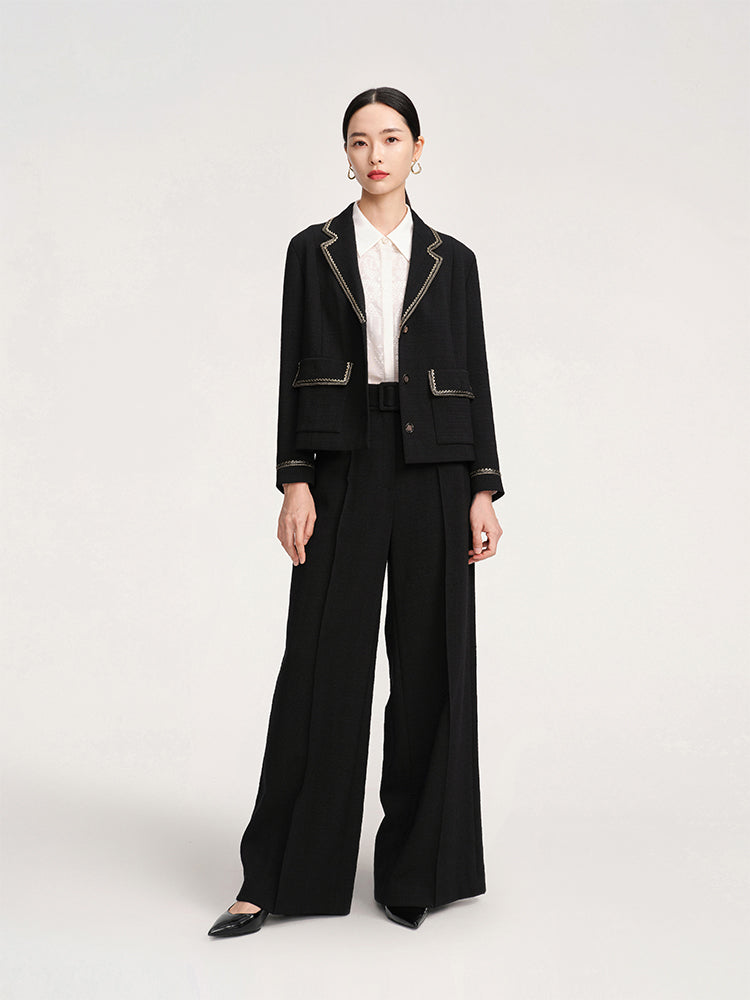 Wool Blazer | Black