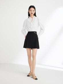 Palace-Style Blouse | White