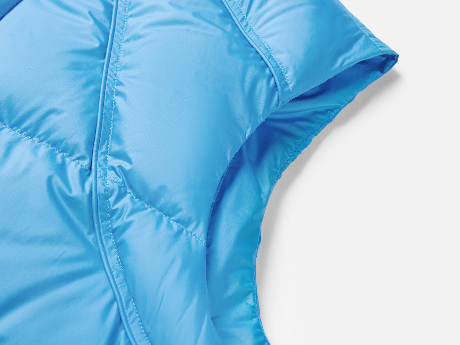 Goose Down Vest | Blue