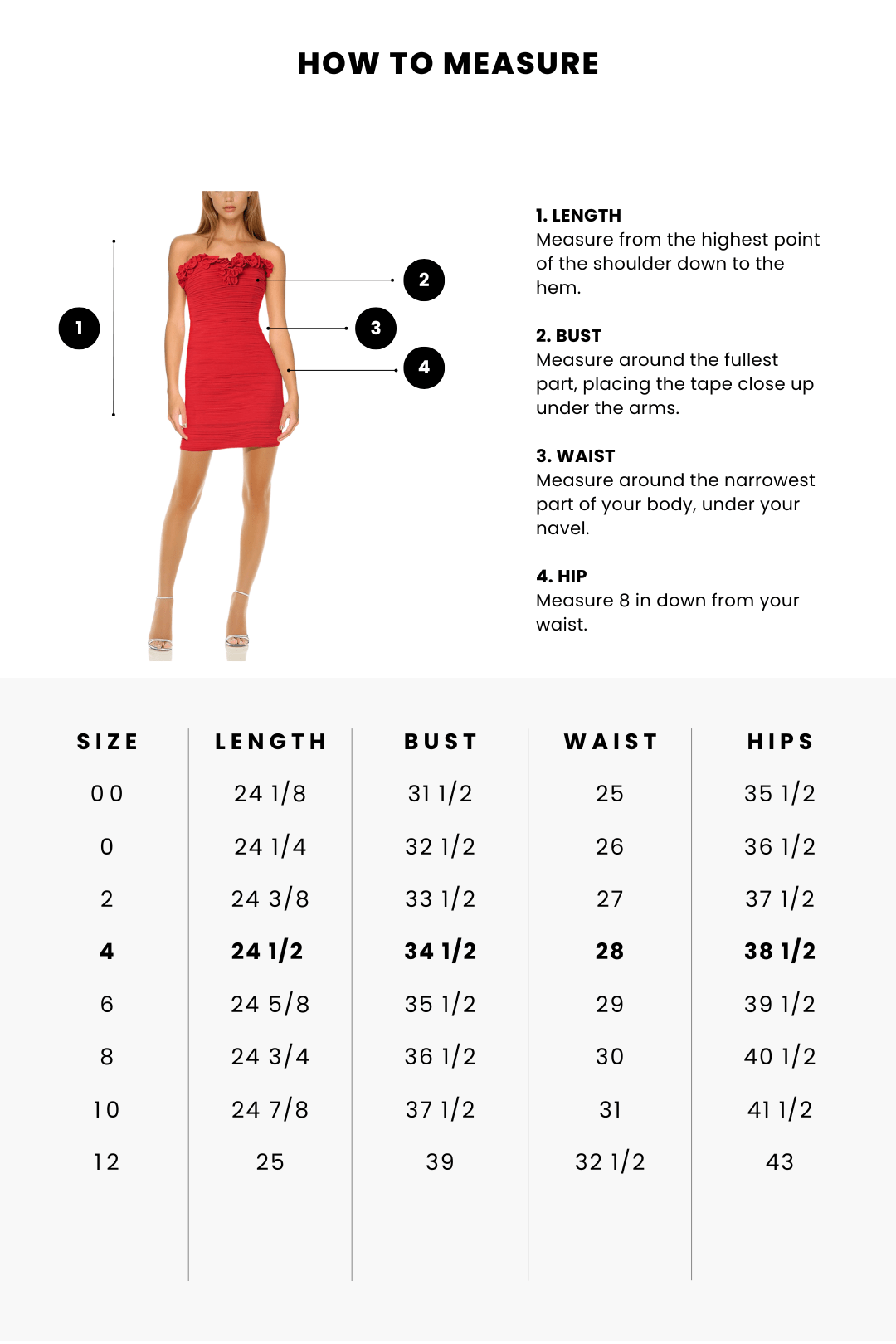 ONE33 SOCIAL | The Mia Strapless Ruffled Mini Dress | Red