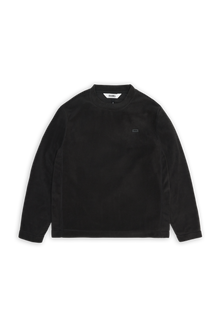 RAINS Addis Fleece Crewneck Black Crew Neck