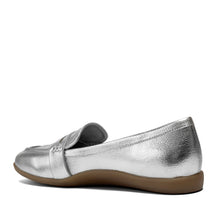 Kody Casual Loafer | Silver Faux Nappa