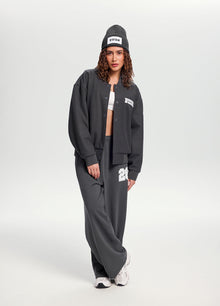 Better League Varsity Jacket | Charcoal