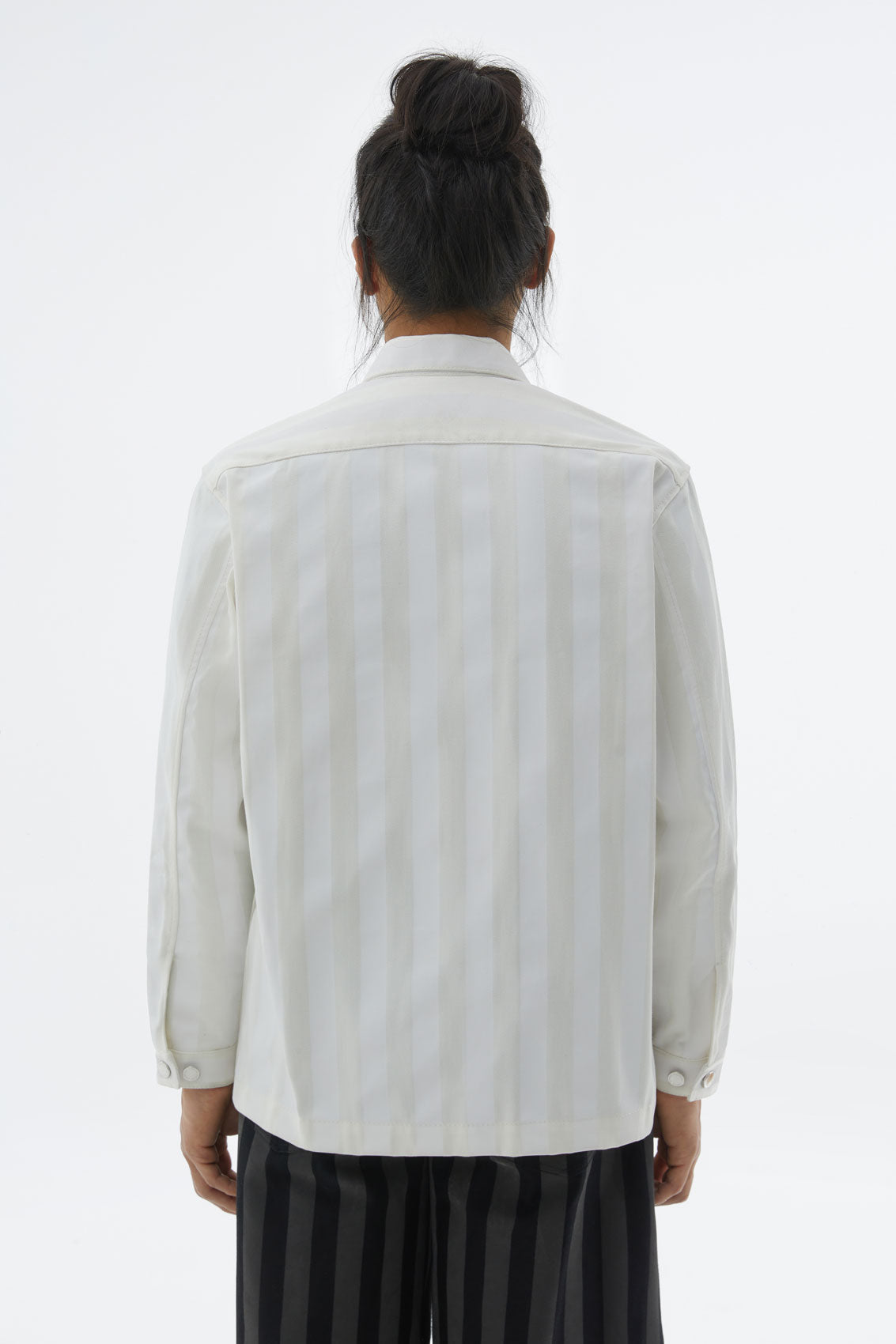 Shirt | Women | White Striped