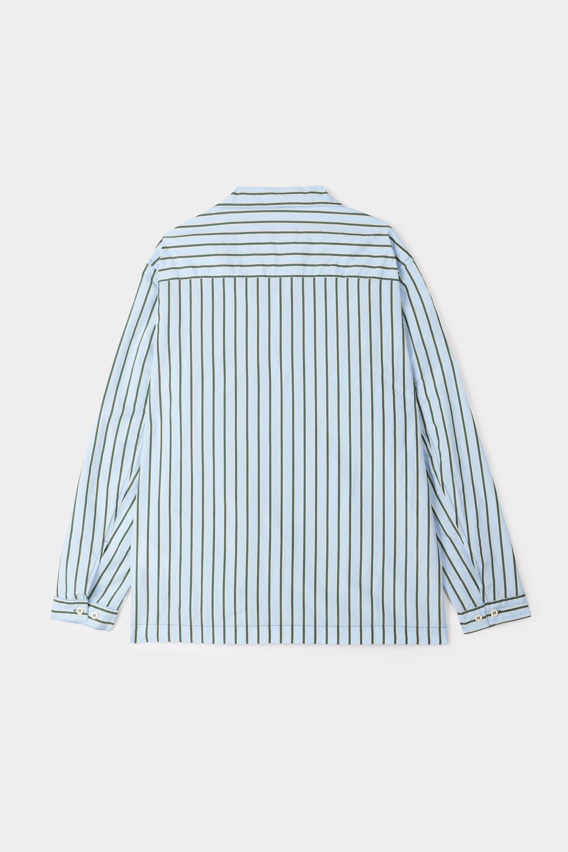 Women | Body Shirt | Green and Blue Stripes