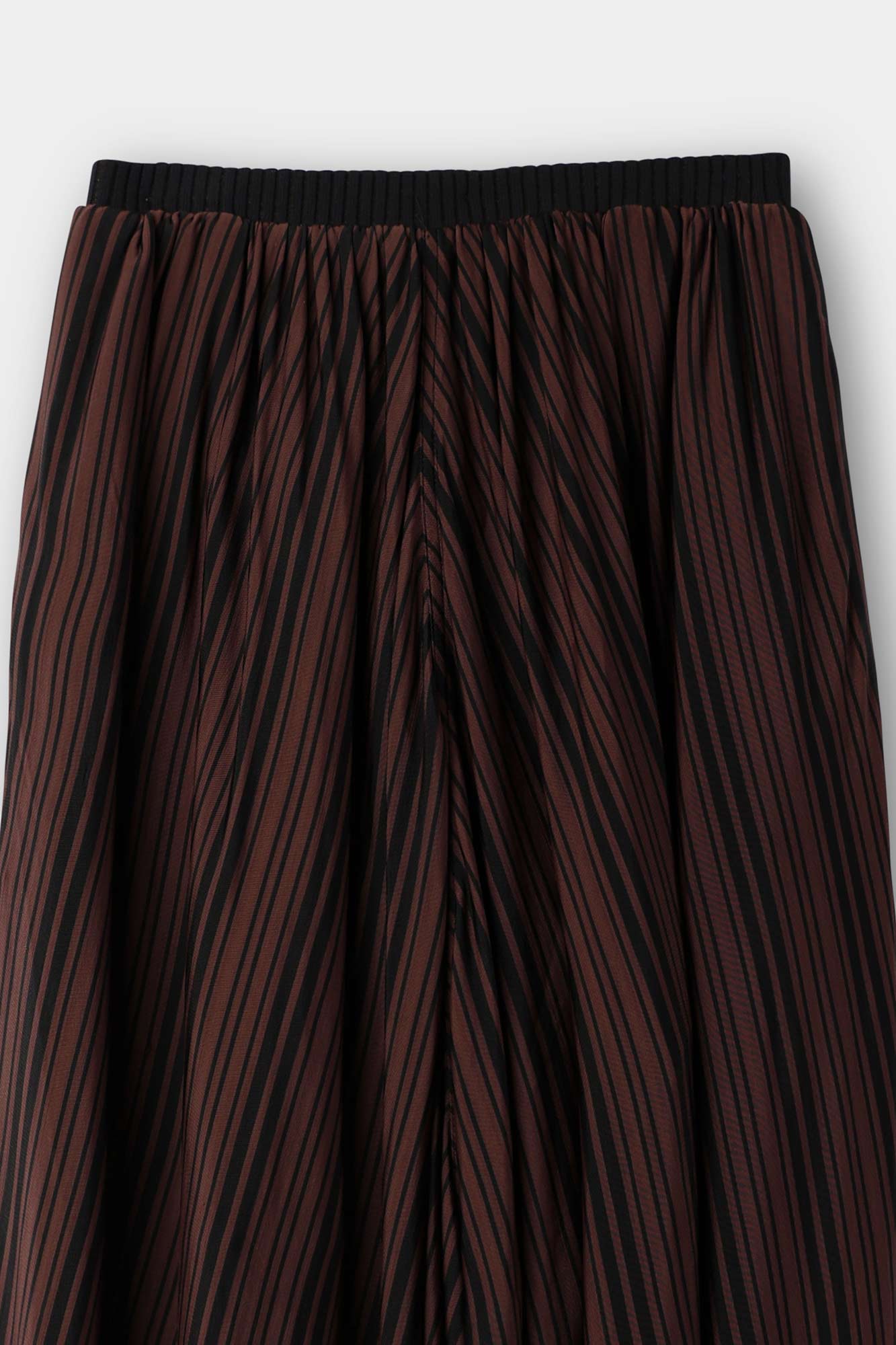 Women | Sarouel Pants | Black and Brown Stripes