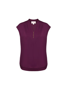 Sleeveless Top | Purple