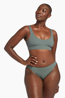 Sienna Tank | Sea Green EcoRib