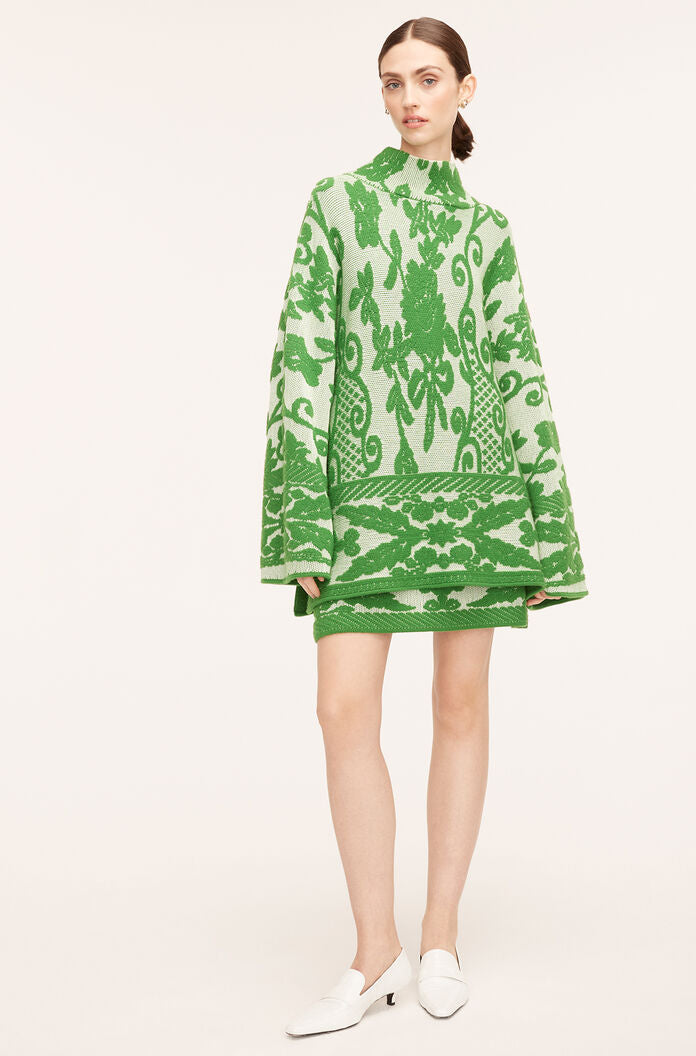 Tapestry Jacquard Skirt | Tapestry Fleur Golf Combo