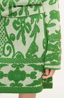 Tapestry Jacquard Skirt | Tapestry Fleur Golf Combo